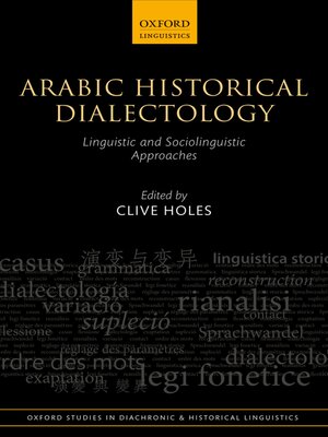 cover image of Arabic Historical Dialectology